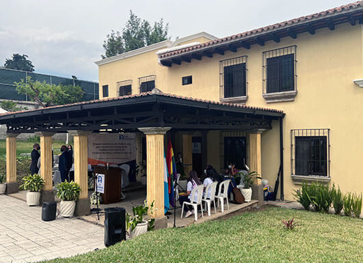 Photo of new house in Guatemala