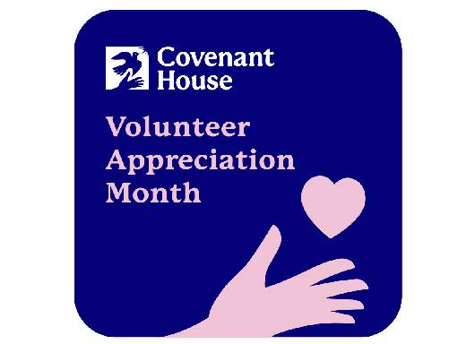 Volunteer Appreciation Month Covenant House Badge