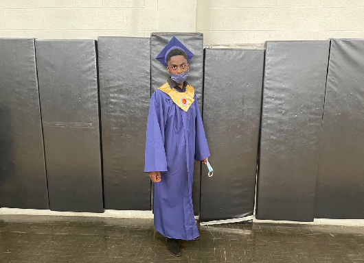 Graduate Khalil from Covenant House New Orleans