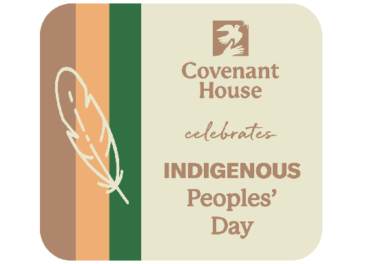 Covenant House Celebrates Indigenous Peoples' Day flier